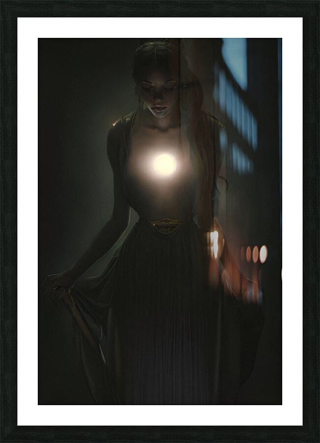 Inner Light Picture Frame print
