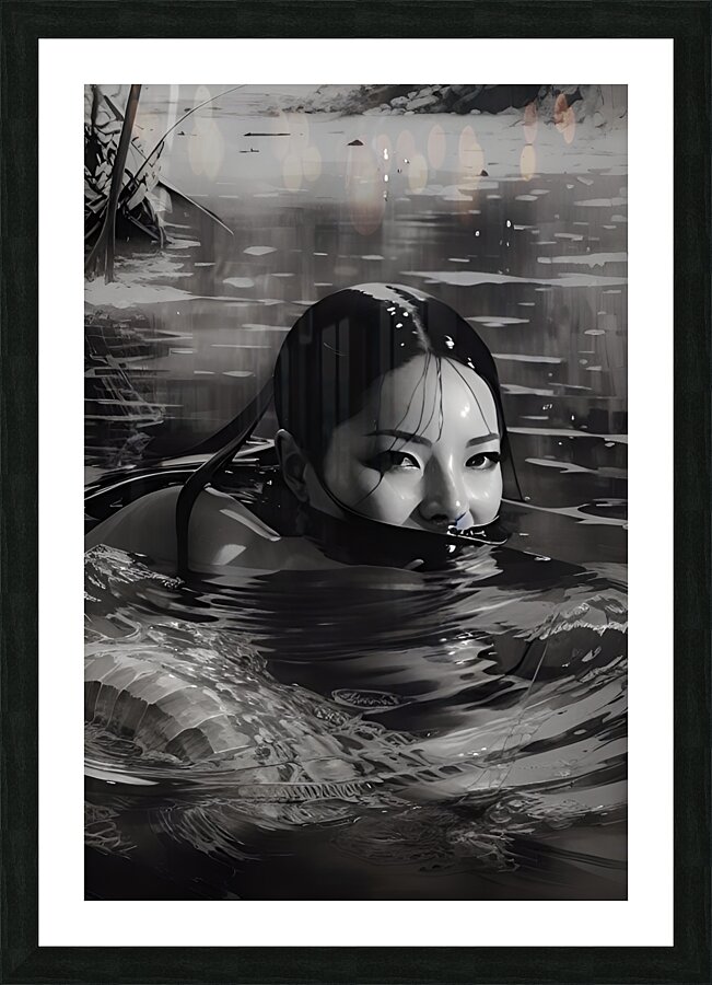 The Lure Picture Frame print