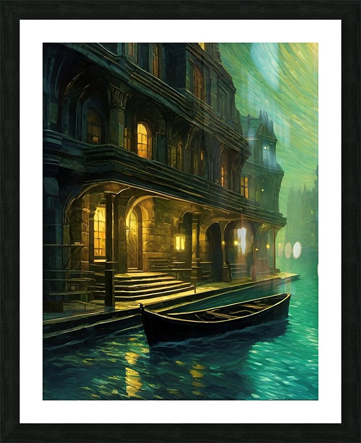 Venetian Night Picture Frame print