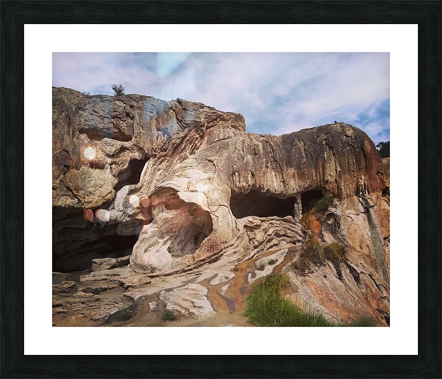 Erosion Picture Frame print