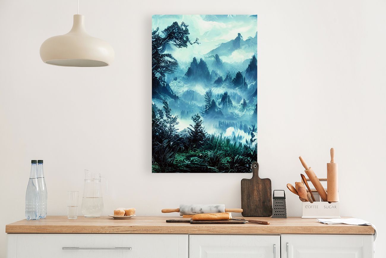 Misty Mountain Reproduction
