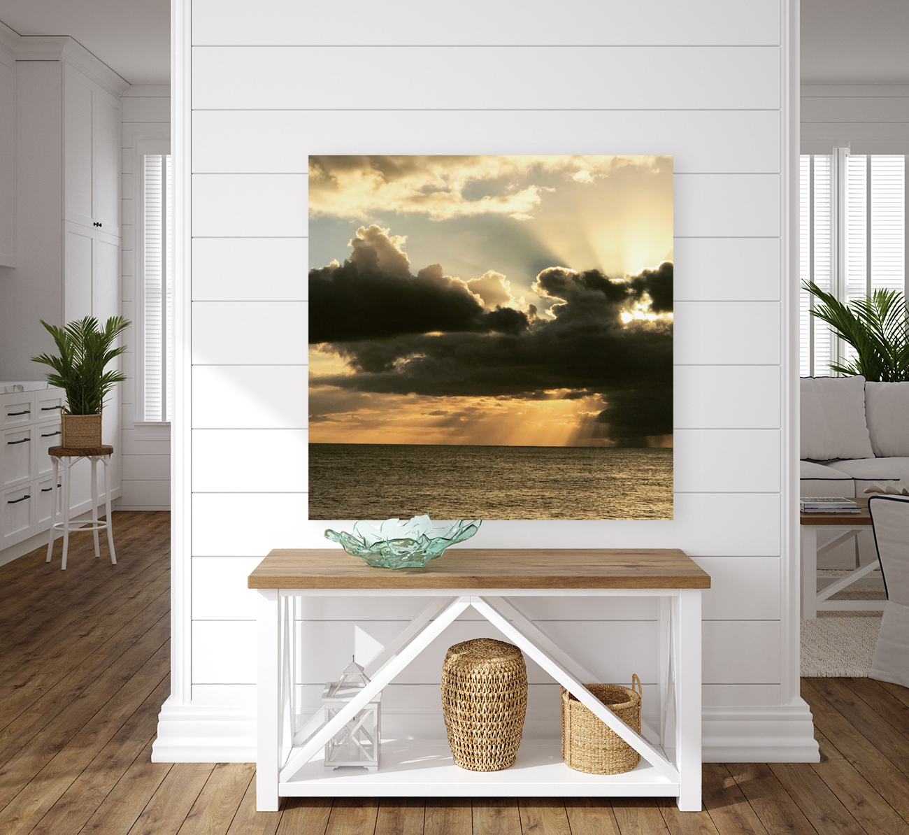 Inspiring Oceanic Sunset 2 Reproduction