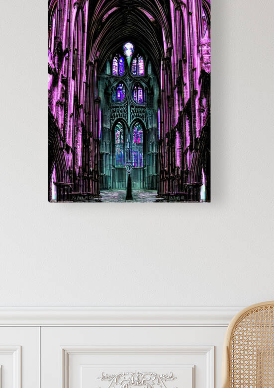Cathedral Laser-show  Reproduction