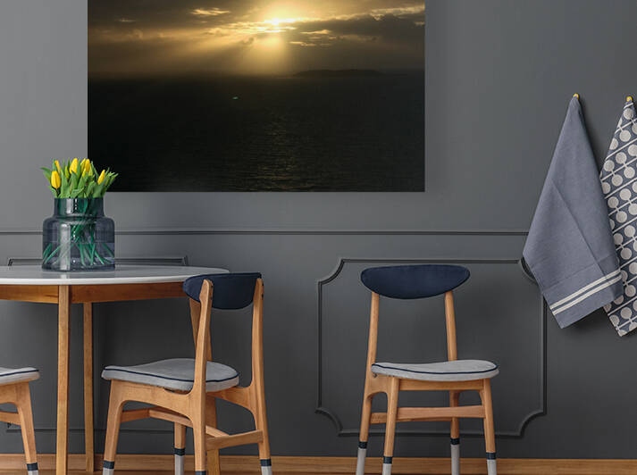 Ocean Sunrise 3 Reproduction