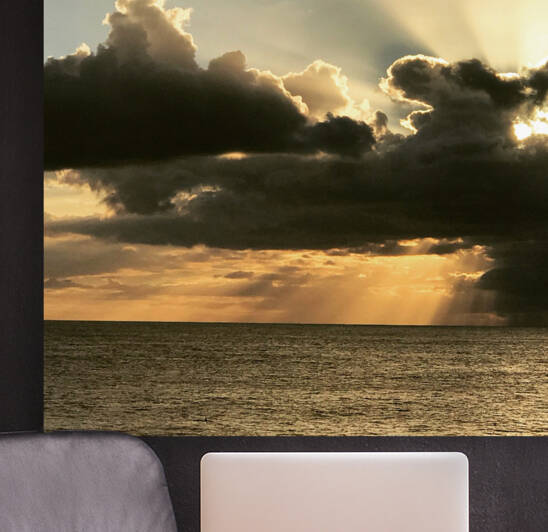 Inspiring Oceanic Sunset 2 Reproduction