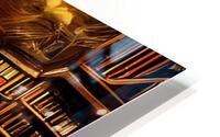 The Library HD Metal print