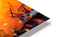 Blazing Stream HD Metal print