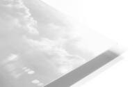 Greyscale Downtown HD Metal print