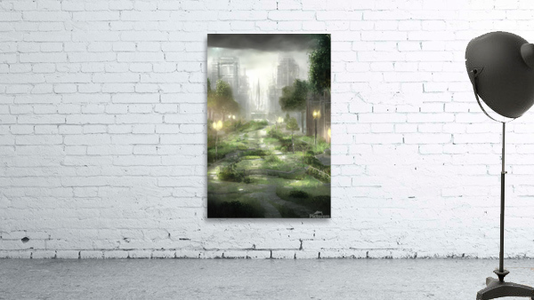 Green Respite Wall Preview
