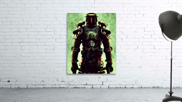 Space Pirate Wall Preview