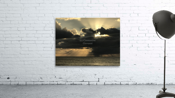 Ocean Sunset 10 Wall Preview