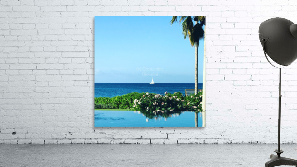 Poolside Vacation 2 Wall Preview