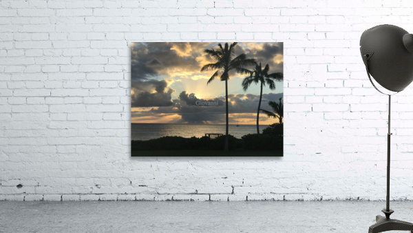 Ocean Sunset 6 Wall Preview