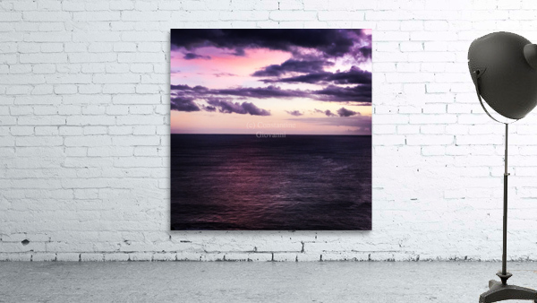 Ocean at Dusk 3 Wall Preview