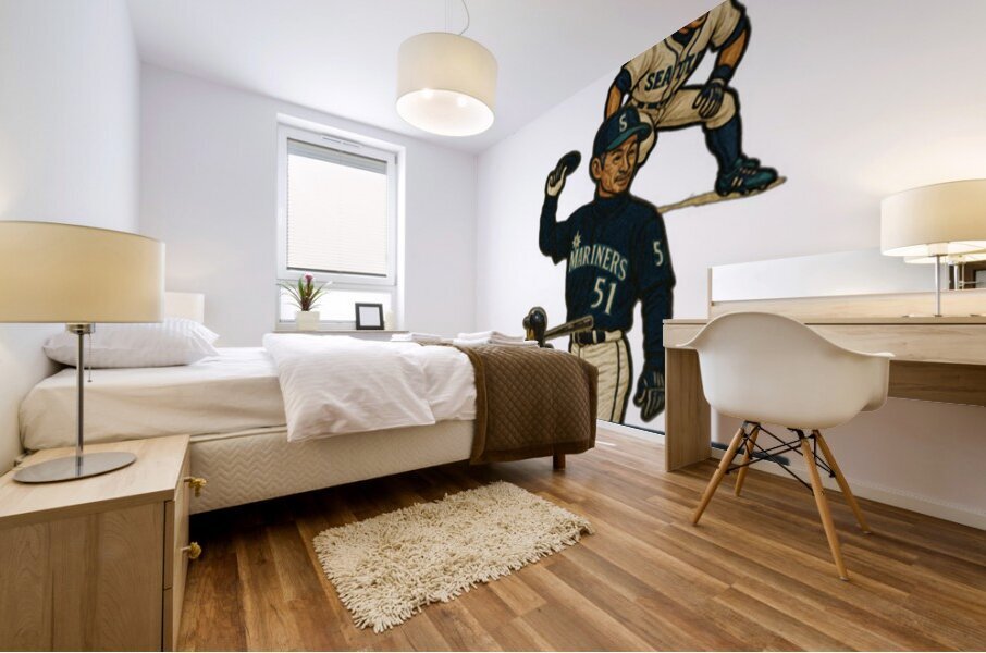 Seattle Mariners 22 Mural print