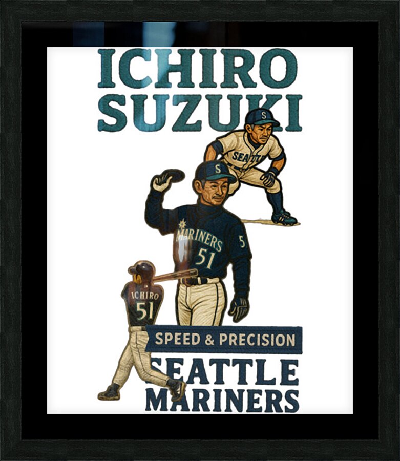 Seattle Mariners 22 Picture Frame print