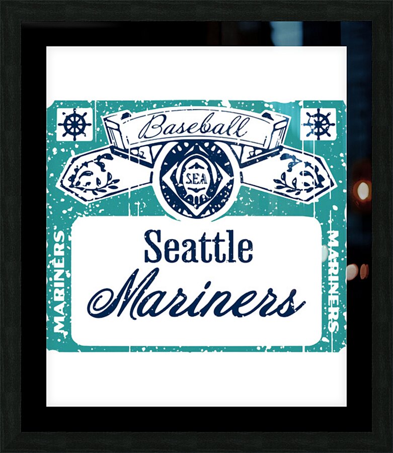 Seattle Mariners 24 Picture Frame print
