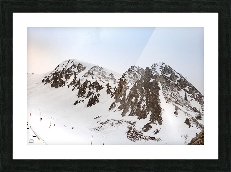 Neige 6 Picture Frame print