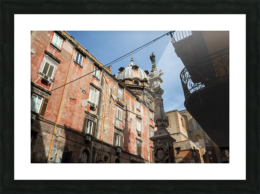 napoli 4 Picture Frame print