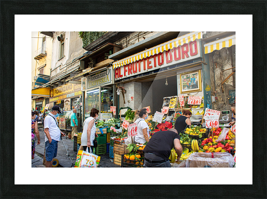 napoli 5  Picture Frame print