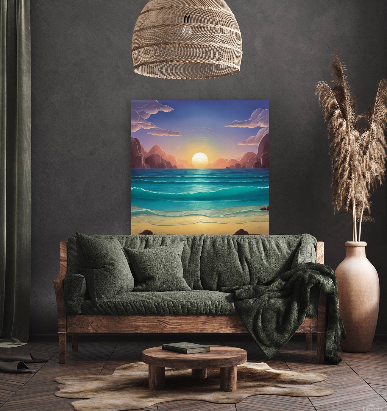 Calm seascape Reproduction