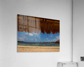 Under the Tiki Hut Acrylic Print