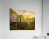Dramatic Sunset in Dong Van Acrylic Print