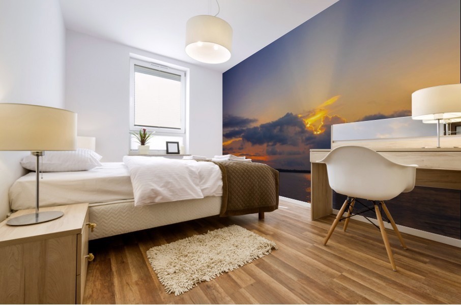 Nusa Penida Indonesia sunset Mural print