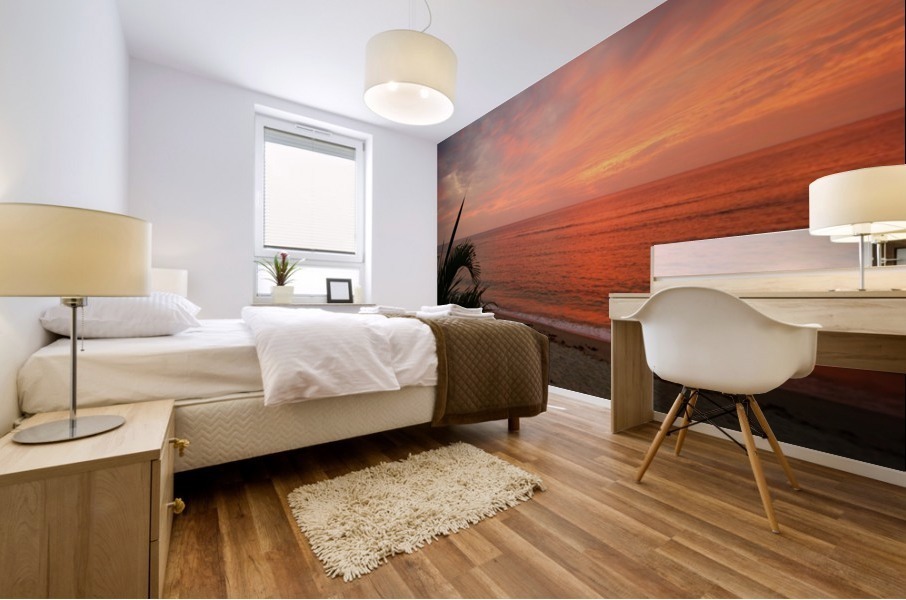 Summers sunset Mural print