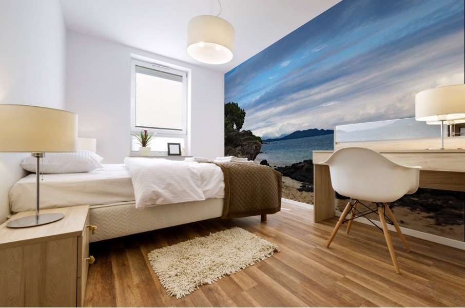 darker skies Mural print