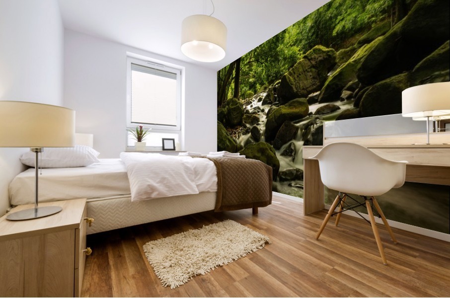 jungle river Mural print