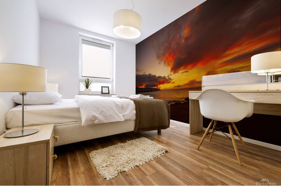 peles wrath 1 Mural print
