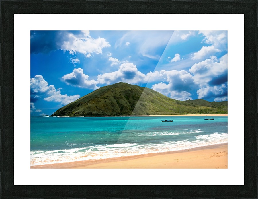 Features Indonesia Picture Frame print