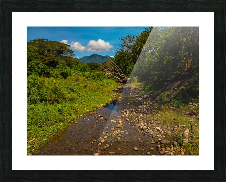 Riverbed Picture Frame print