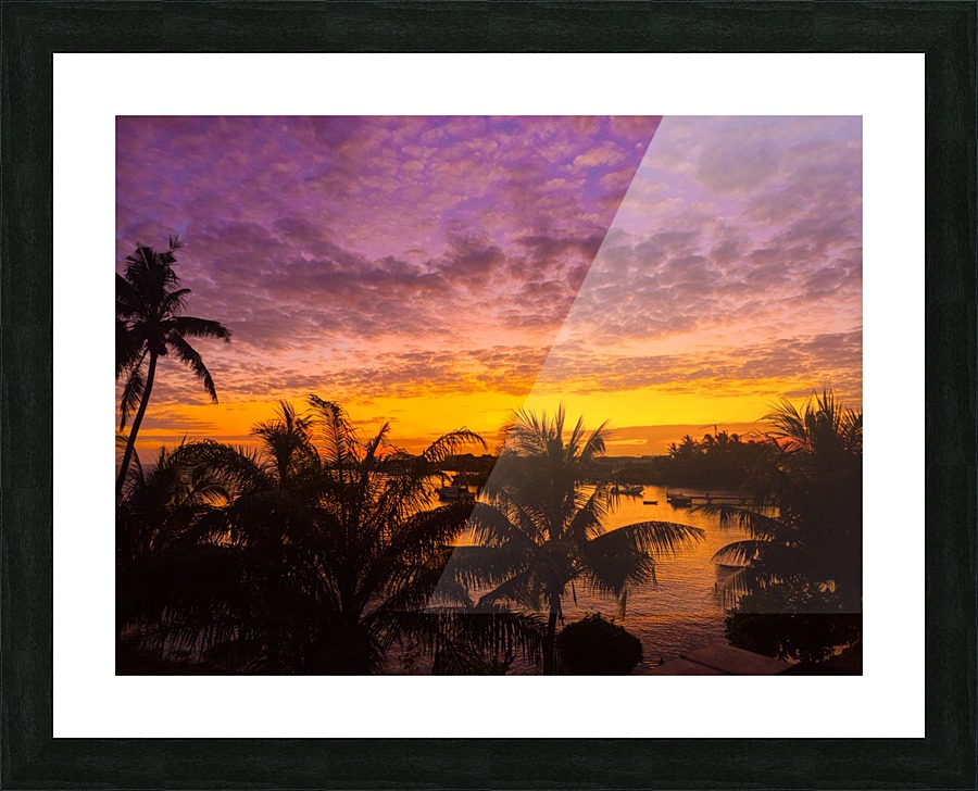 Solomon Mornings Picture Frame print