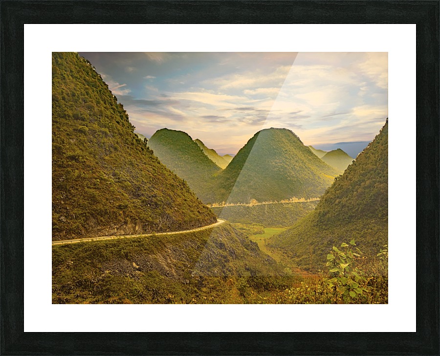 Mountain Mist Picture Frame print