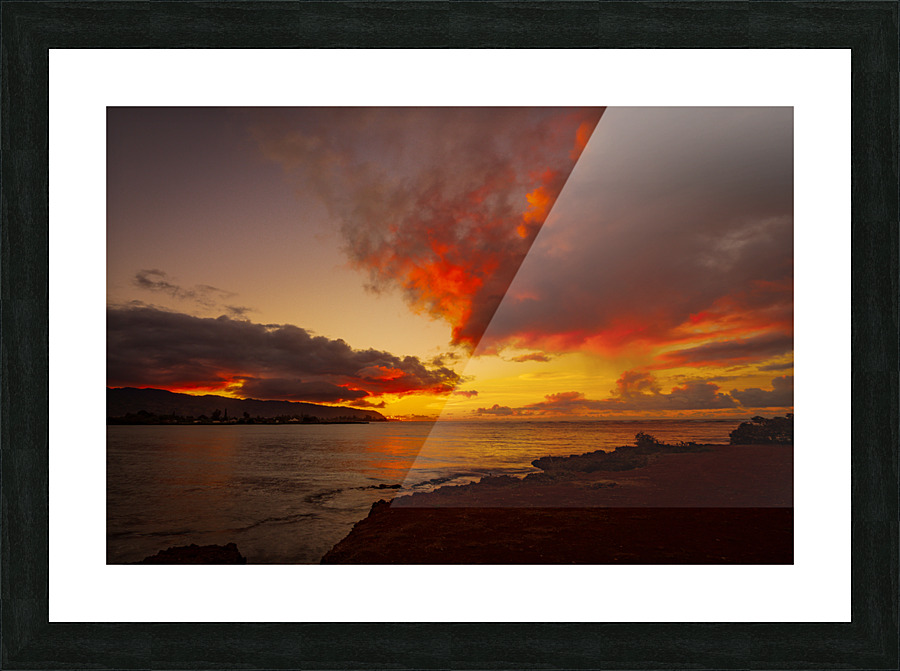 peles wrath 1 Picture Frame print