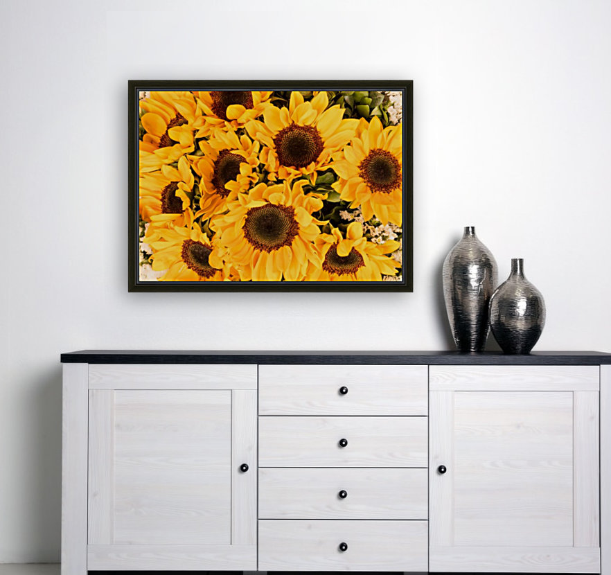 Sunflower field Reproduction
