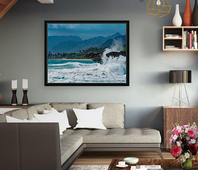 Heavy surf Reproduction