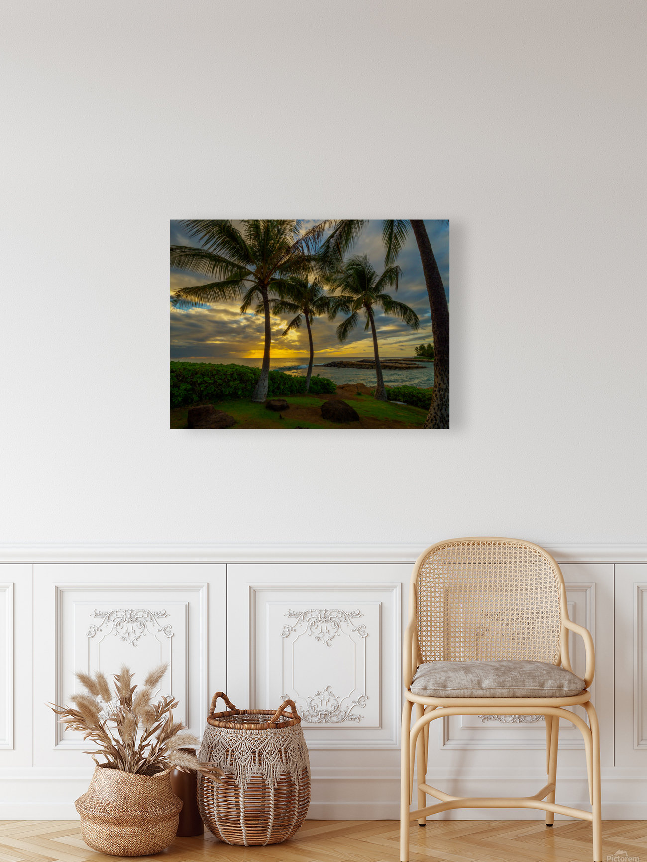 Lagoon 1 Sunset Reproduction
