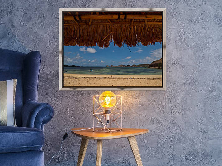 Under the Tiki Hut Reproduction
