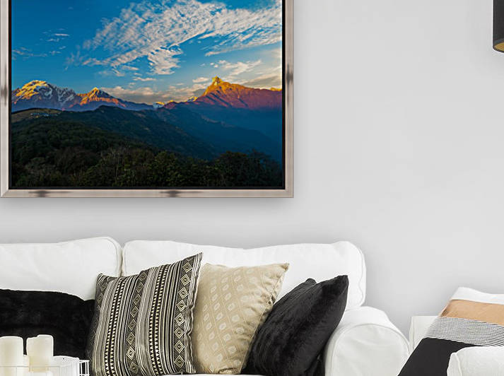Machapuchare morning  Nepal by Asia Visions Photography