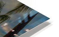 Lagoon 1 Sunset HD Metal print
