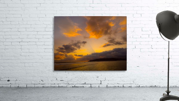 Orange Sky Wall Preview
