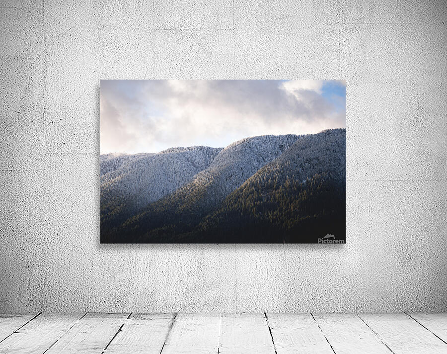 Burke Mountain Sunset  Wall Preview