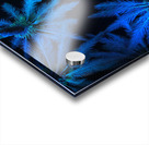 Electric Palm - Blue Acrylic print