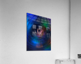 Electric Palm - Spin Acrylic Print