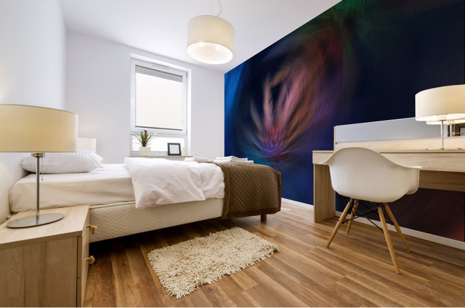 Electric Palm - Spin Mural print