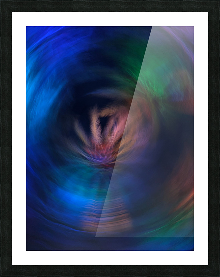 Electric Palm - Spin Picture Frame print