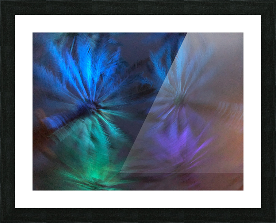 Electric Palm - Cool Spin Picture Frame print